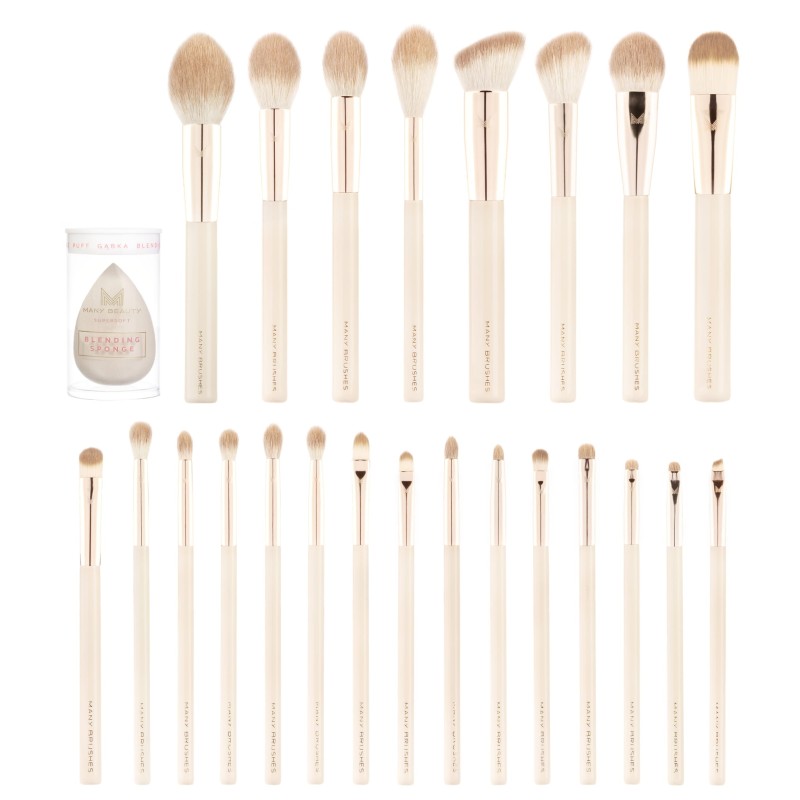 Zestaw 23 pędzli Many Brushes Vanilla - Thats all you need