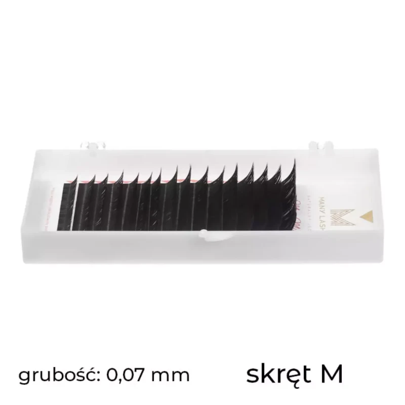 Rzęsy objętościowe Mat Mink 0,07 M