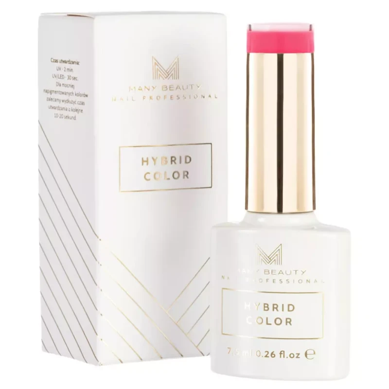 Malinowy lakier hybrydowy | 205 raspberry | HYBRID COLOR | UV