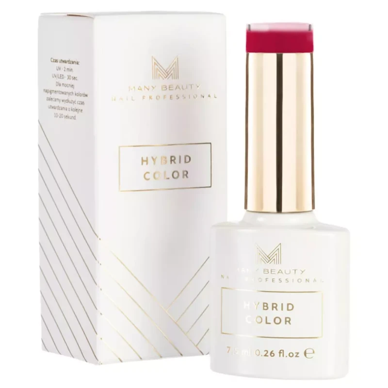 Bordowy lakier hybrydowy | 504 lovers rose | HYBRID COLOR | UV