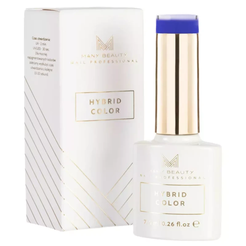 Ciemnoniebieski lakier hybrydowy | 706 twilight blue | HYBRID COLOR | UV