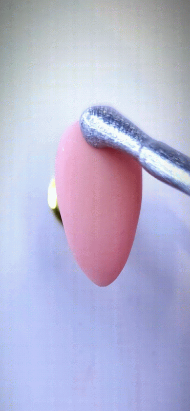 Srebrny lakier hybrydowy | 604 massimo shine | HYBRID COLOR | UV