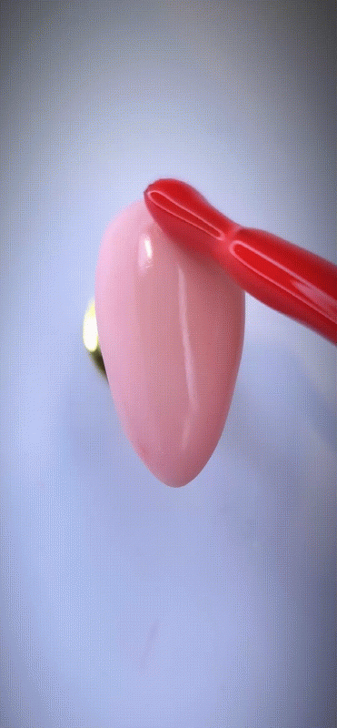 Neonowy czerwony lakier hybrydowy | 902 brilliant cherry | HYBRID COLOR | UV