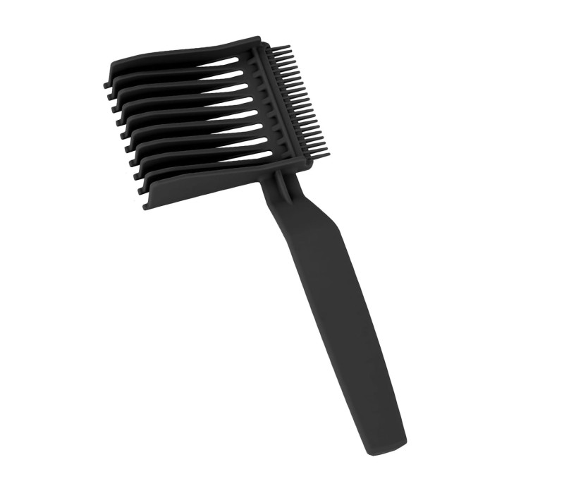 Grzebień barberski  pozycjonujący