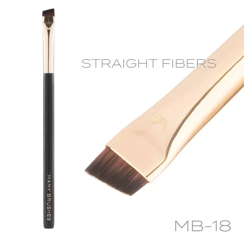 MB-18 | Skośny pędzel do brwi i eyelinera