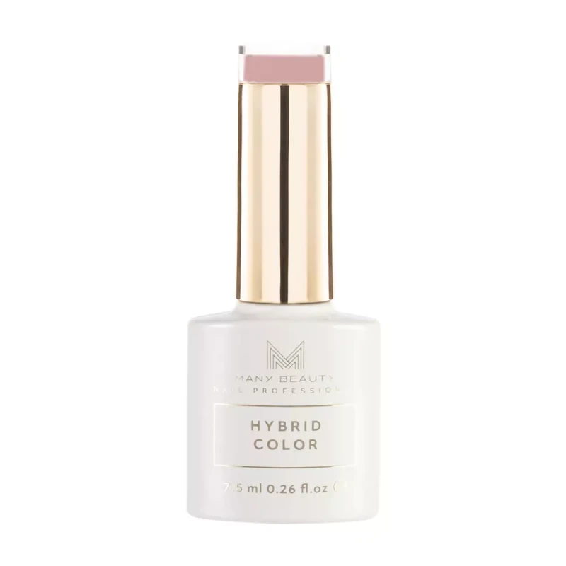 Brudny różowy lakier hybrydowy | 1006 nude mauve | HYBRID COLOR | UV, butelka