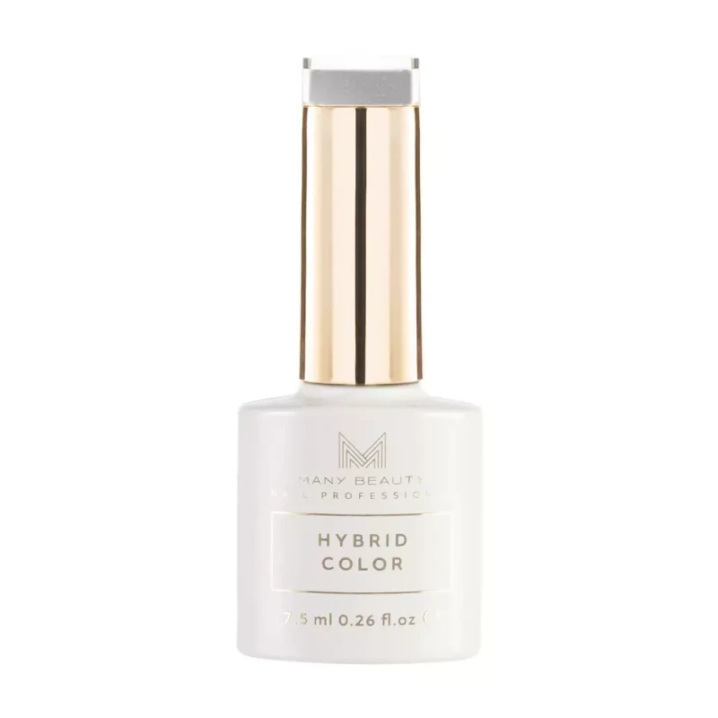 Srebrny lakier hybrydowy | 604 massimo shine | HYBRID COLOR | UV, butelka