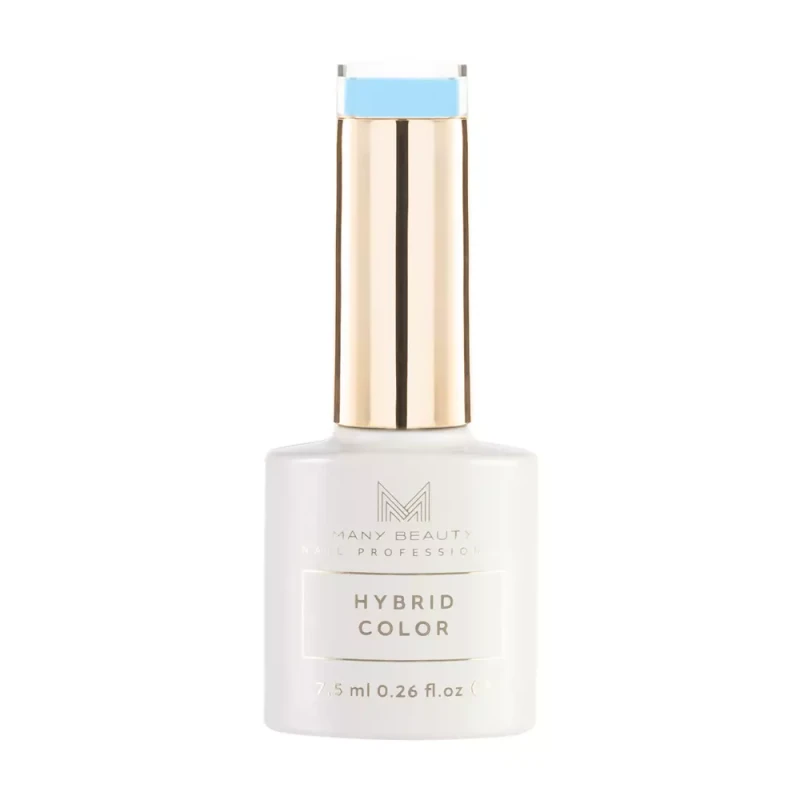 Błękitny lakier hybrydowy | 201 light sky | HYBRID COLOR | UV, butelka