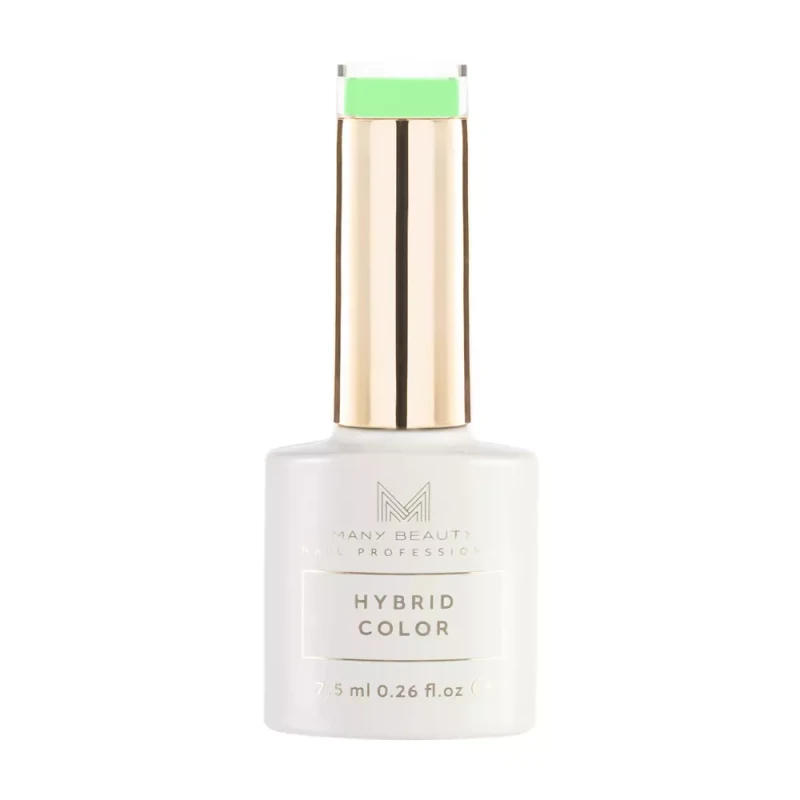 Seledynowy lakier hybrydowy | 206 creamy mint | HYBRID COLOR | UV, butelka
