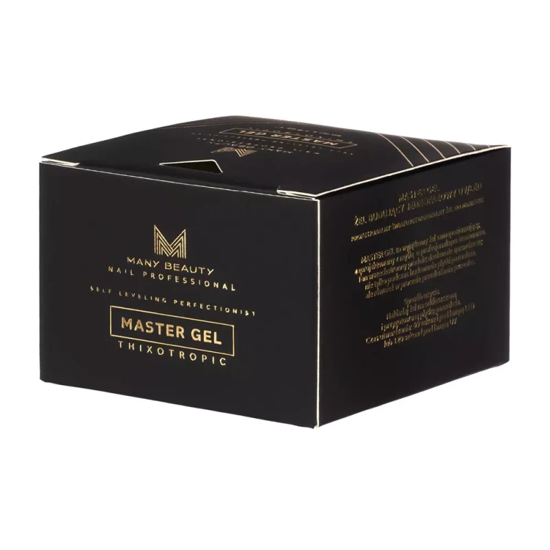 MASTER GEL | Bezbarwny żel budujący do paznokci | No. 001 CLEAR | 50ml, opakowanie