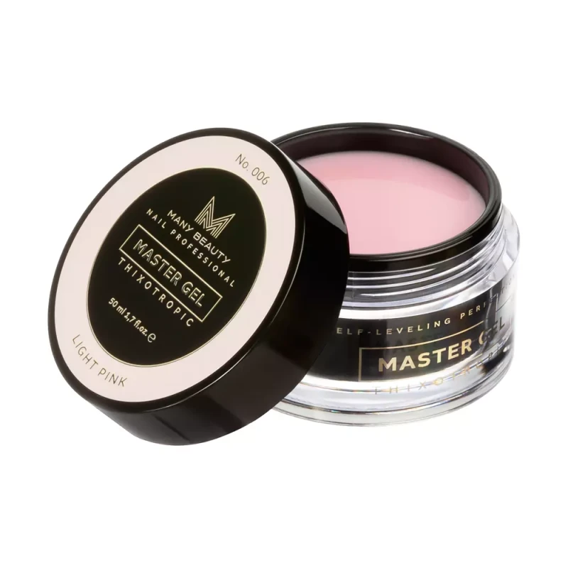 MASTER GEL | Jasnoróżowy żel budujący do paznokci | No. 006 LIGHT PINK | 50ml