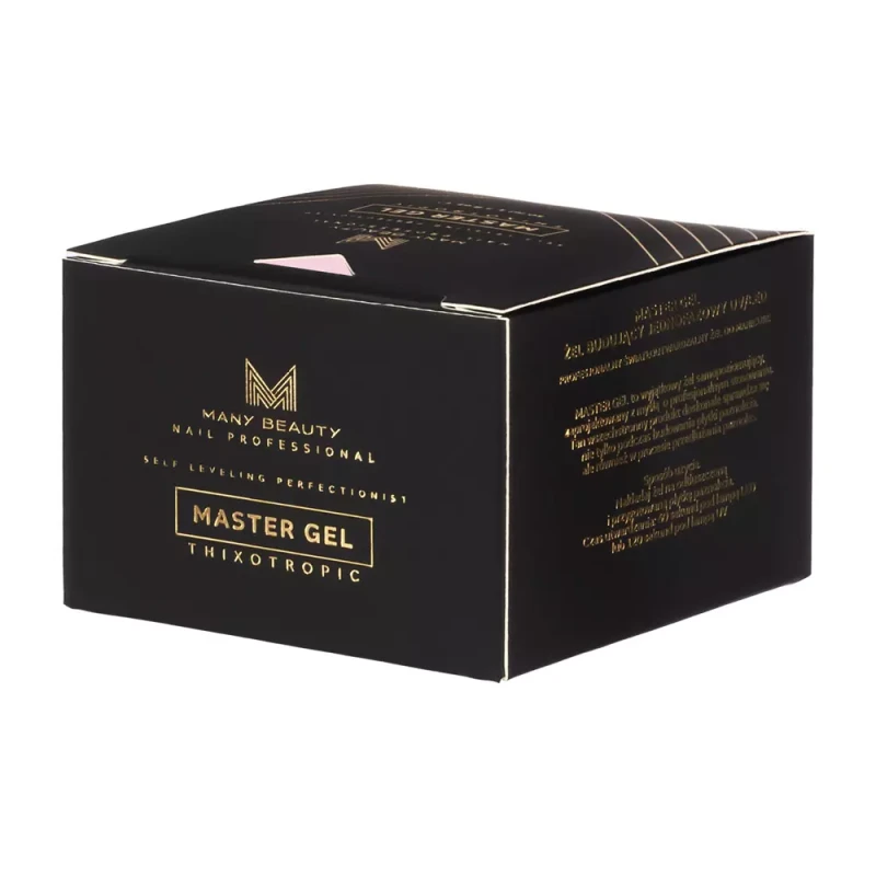 MASTER GEL | Cukierkowy różowy żel budujący do paznokci | No. 008 CANDY PINK | 50ml, opakowanie