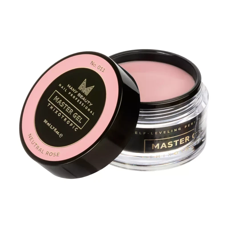 MASTER GEL | Cielisty żel budujący do paznokci | No. 011 NEUTRAL ROSE | 50ml
