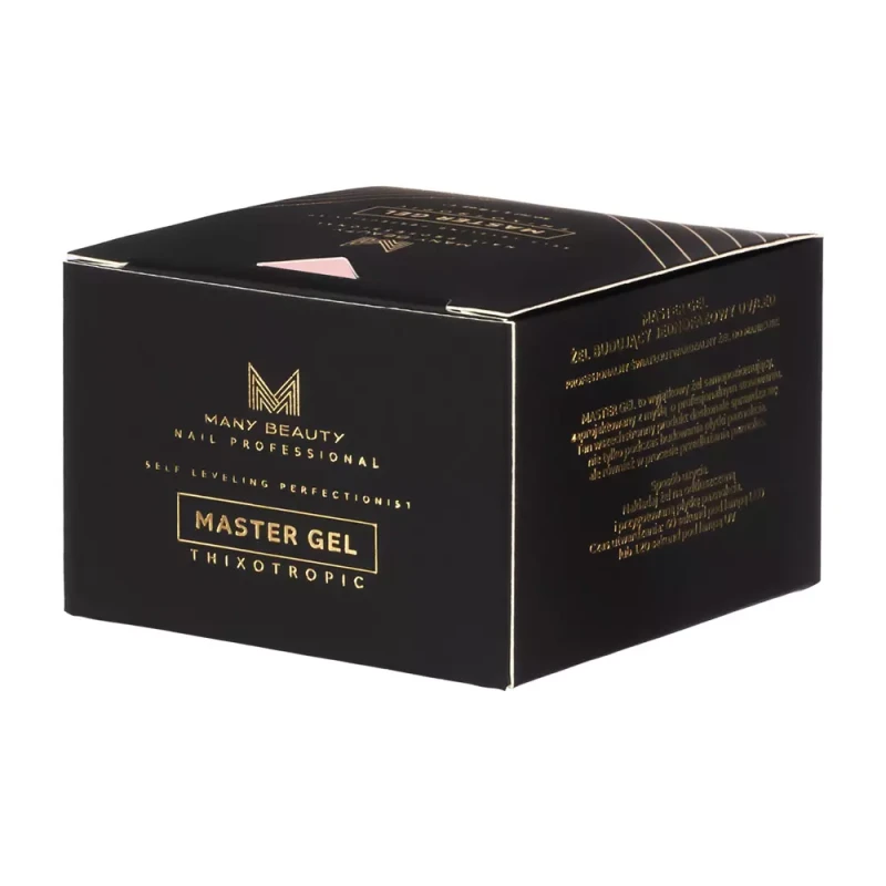 MASTER GEL | Naturalny żel budujący do paznokci | No. 014 NATURAL ROSE | 50ml, opakowanie