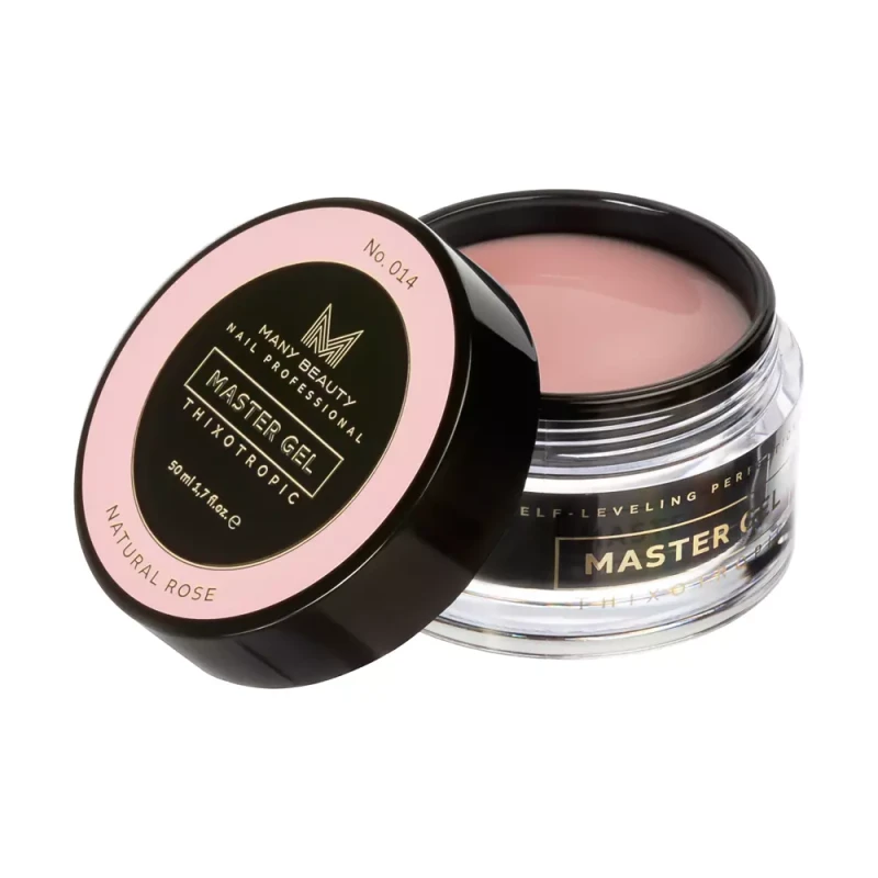 MASTER GEL | Naturalny żel budujący do paznokci | No. 014 NATURAL ROSE | 50ml