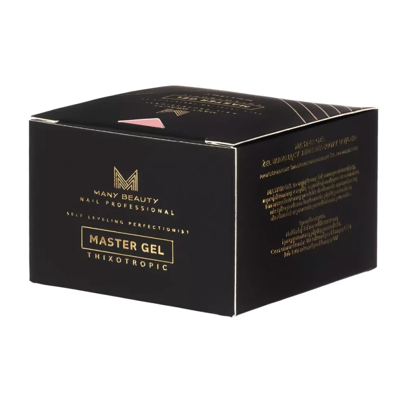 MASTER GEL | Intensywny beżowy żel budujący do paznokci | No. 015 DARK COVER | 50ml, opakowanie