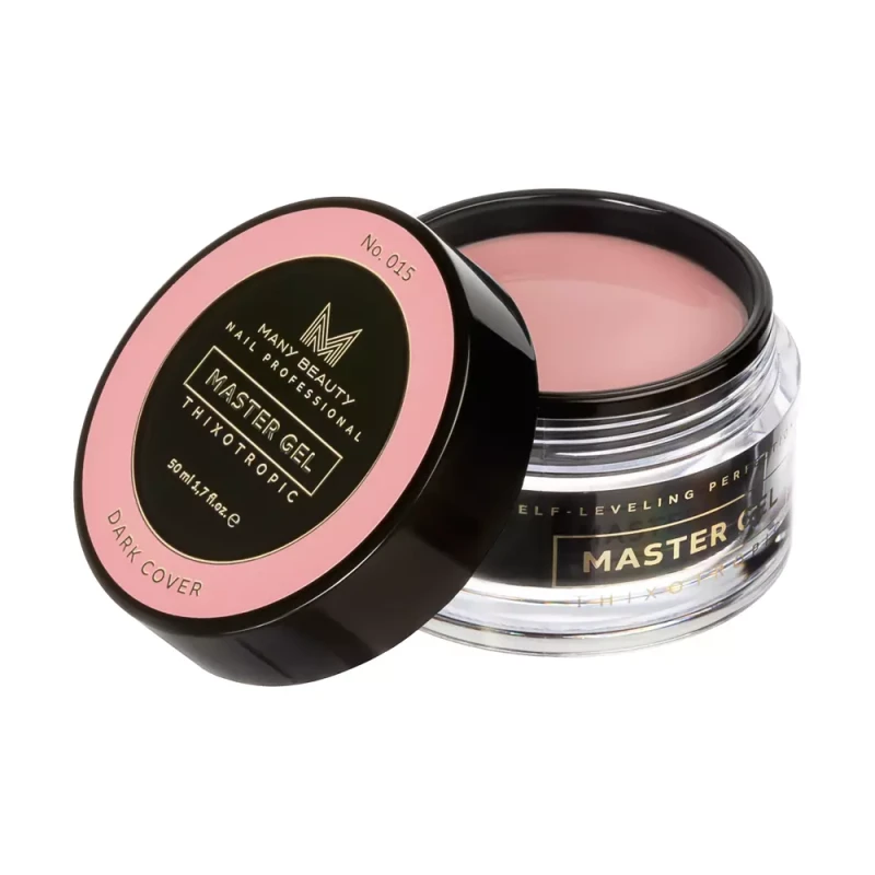 MASTER GEL | Intensywny beżowy żel budujący do paznokci | No. 015 DARK COVER | 50ml