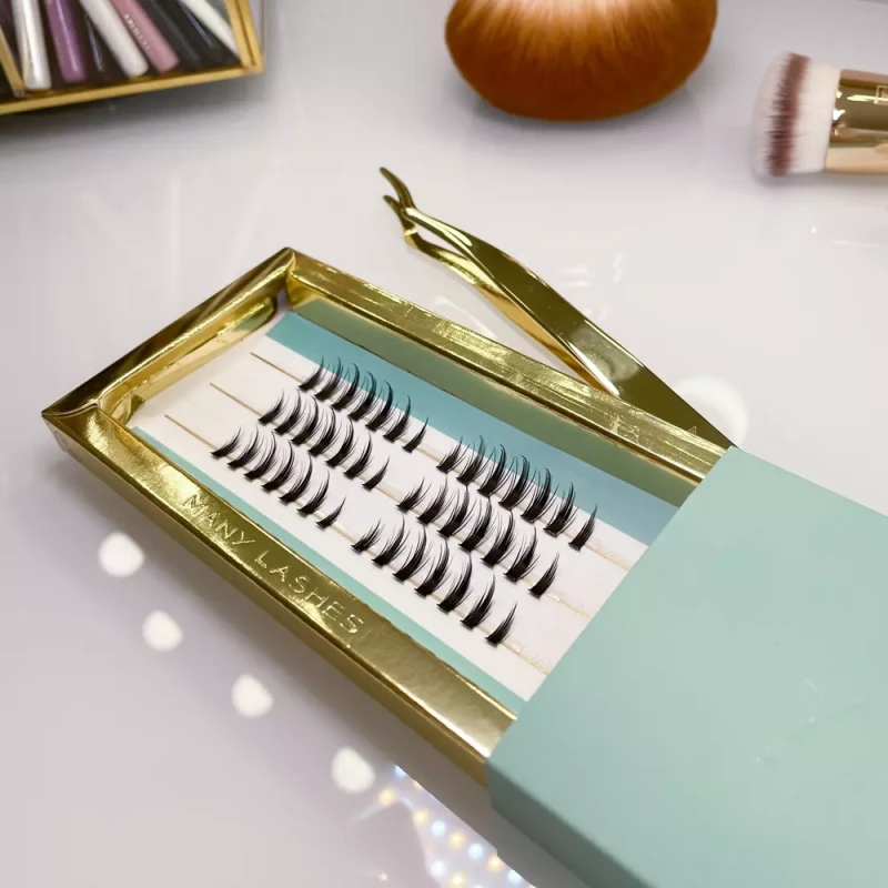 Full Set Lashes No. 4 | Kępki rzęs ManyLashes | C - CC, zdjęcie stylizowane