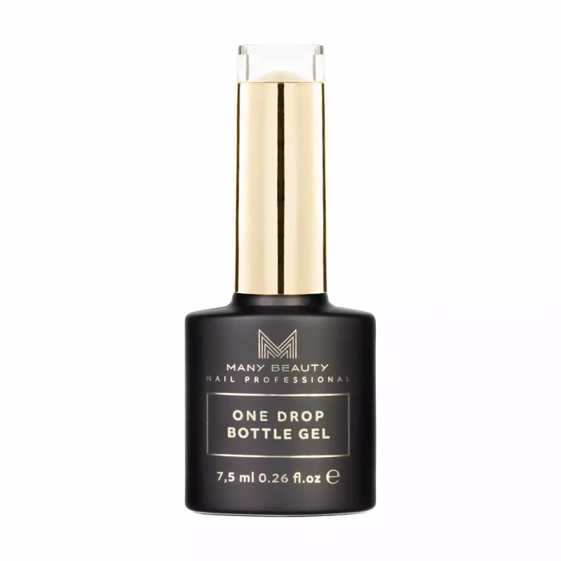 ONE DROP BOTTLE GEL | Jednofazowy żel do manicure | No. 001 CLEAR | 15 ml