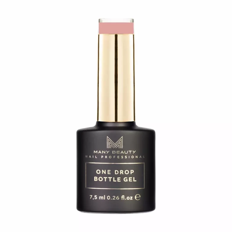 ONE DROP BOTTLE GEL | Jednofazowy żel do manicure | No. 015 DUSTY BEIGE | 15 ml