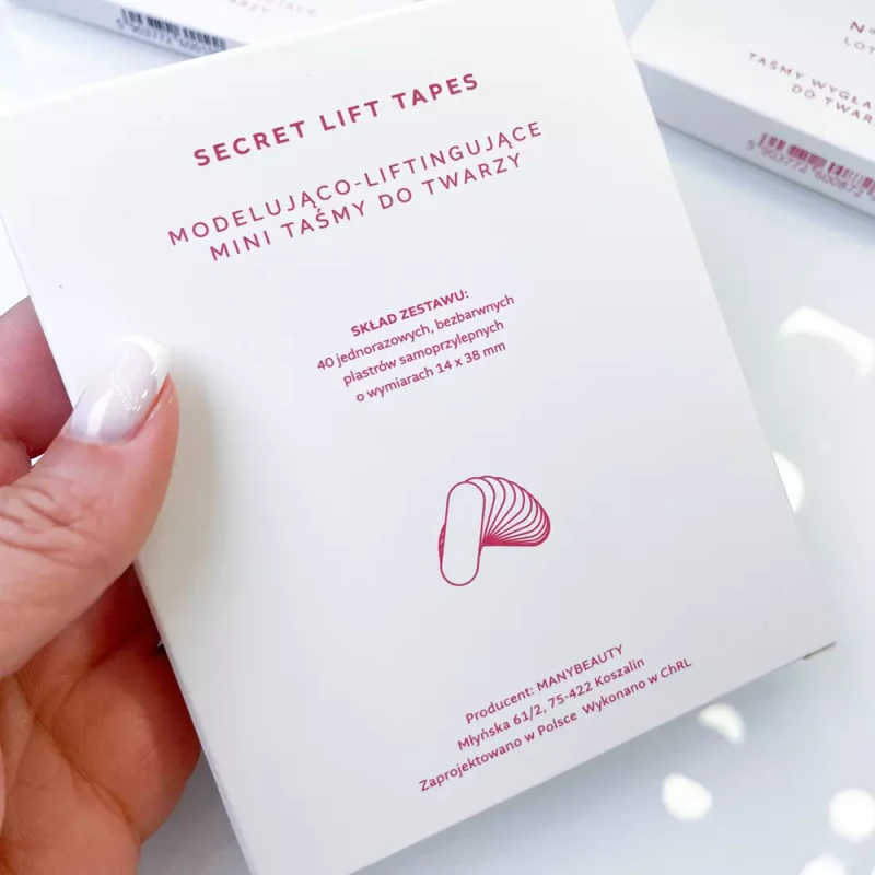 Secret Lift Tapes - Taśmy modelujące | liftingujące, opakowanie