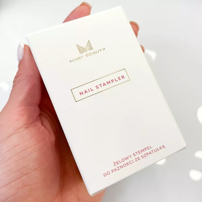 Profesjonalny stempel do zdobienia paznokci, opakowanie