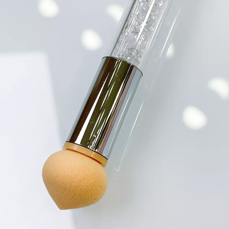 Stempel do manicure z gąbką do ombre
