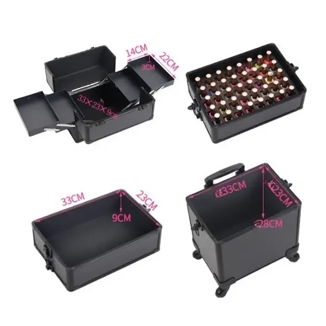 walizka XXL kuferek kosmetyczny na kolkach manicure mobilny (4).webp