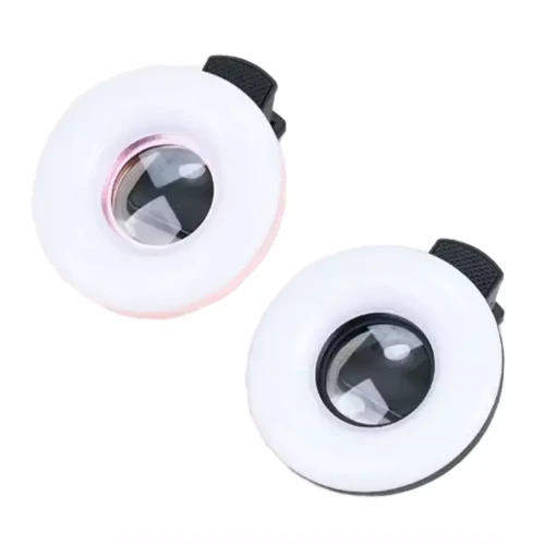 Lampa pierścieniowa do zdjęć smartfonem | LED | makro | F-191