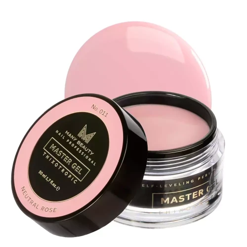 MASTER GEL | Cielisty żel budujący do paznokci | No. 011 NEUTRAL ROSE | 50ml