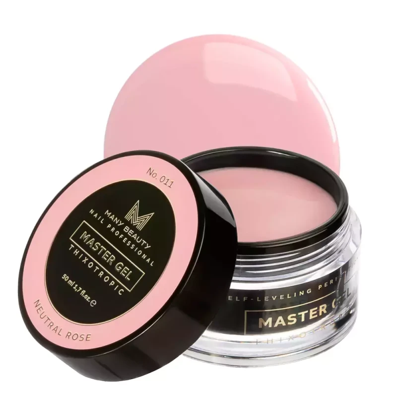 MASTER GEL | Cielisty żel budujący do paznokci | No. 011 NEUTRAL ROSE | 50ml