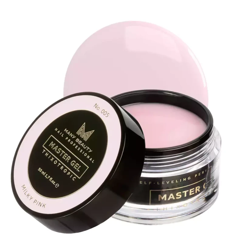 MASTER GEL | Mleczno-różowy żel budujący do paznokci | No. 005 MILKY PINK | 50ml