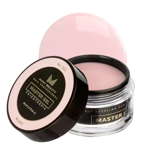 MASTER GEL | Delikatny beżowy żel budujący do paznokci | No. 012 NUDE | 50ml