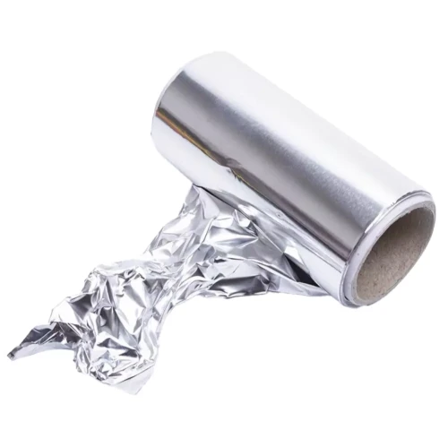 Folia fryzjerska aluminiowa na rolce | 9,5 cm x 50 m