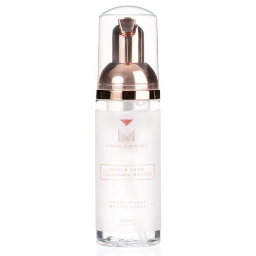 Lash & Brow Cleansing Mousse | pianka myjąca do rzęs i brwi | szampon do rzęs