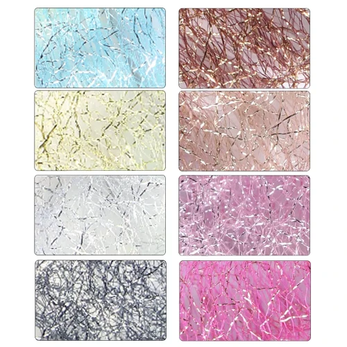 Ozdobna | metaliczna siatka do manicure 