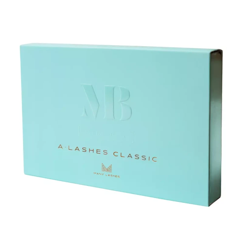 Mini Box A-lashes Classic | mix 2 | Zestaw kępek rzęs do makijażu 12-16 mm, opakowanie
