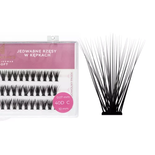  40D SUPERSOFT | Rzęsy kępki - ManyLashes 