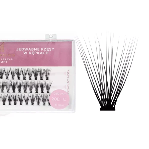 20D SUPERSOFT | Rzęsy kępki - ManyLashes