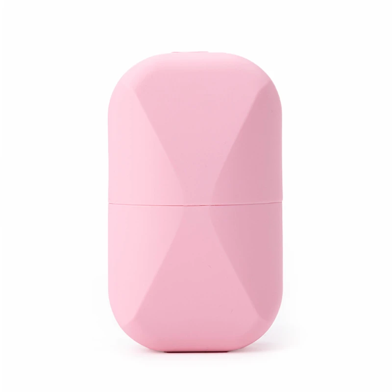 Ice Roller - silikonowe etui na lód do masażu twarzy i ciała_pink.webp