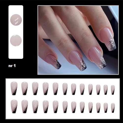 Press On Nails – Paznokcie samoprzylepne z gotowym wzorem |  mix wzorów