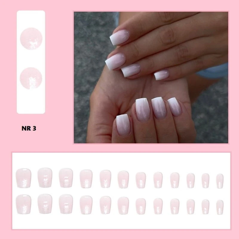 Press On Nails – Paznokcie samoprzylepne z gotowym wzorem_3