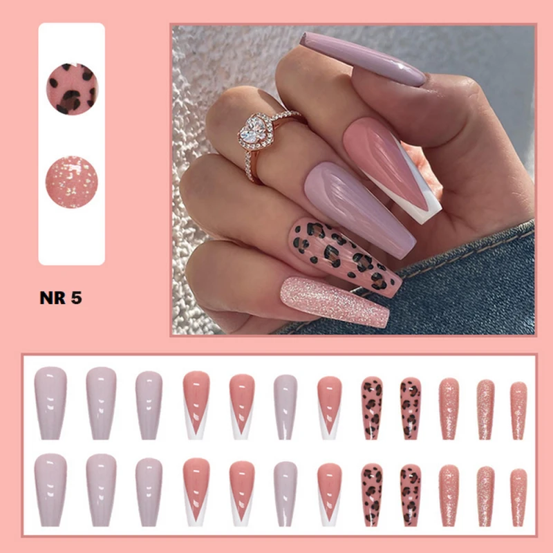 Press On Nails – Paznokcie samoprzylepne z gotowym wzorem_5