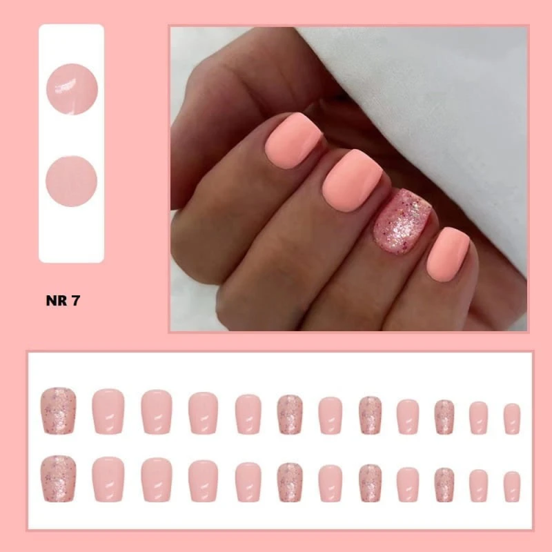 Press On Nails – Paznokcie samoprzylepne z gotowym wzorem_7