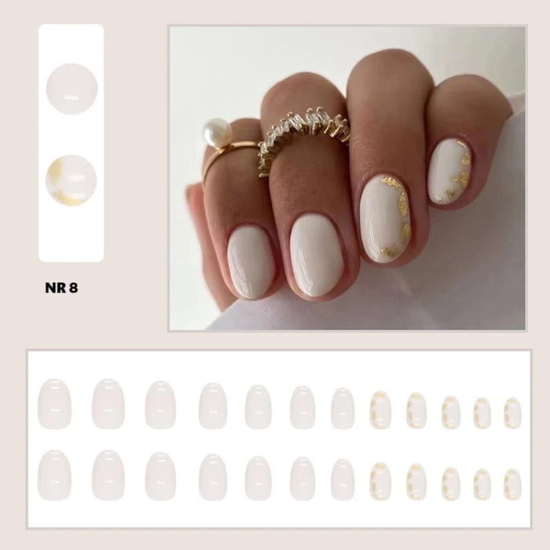 Press On Nails – Paznokcie samoprzylepne z gotowym wzorem_8