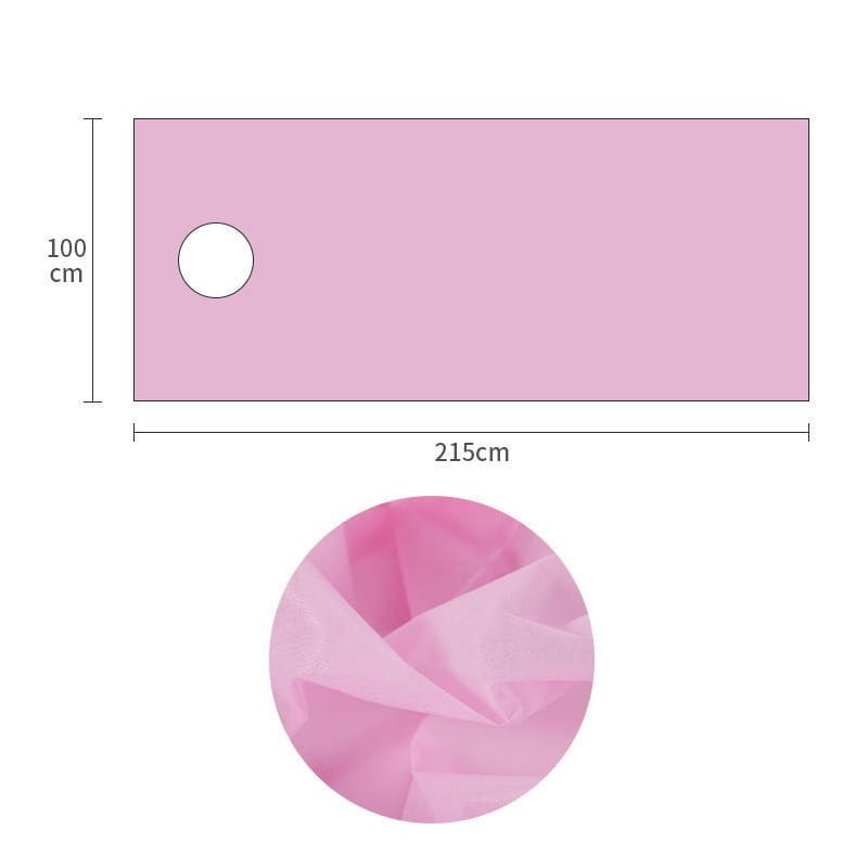 Jednorazowe prześcieradła z włókniny 100 x 215 cm