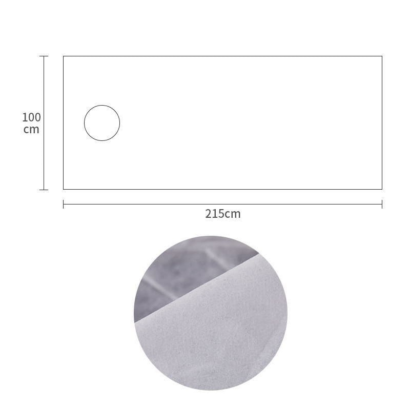 Jednorazowe prześcieradła z włókniny 100 x 215 cm
