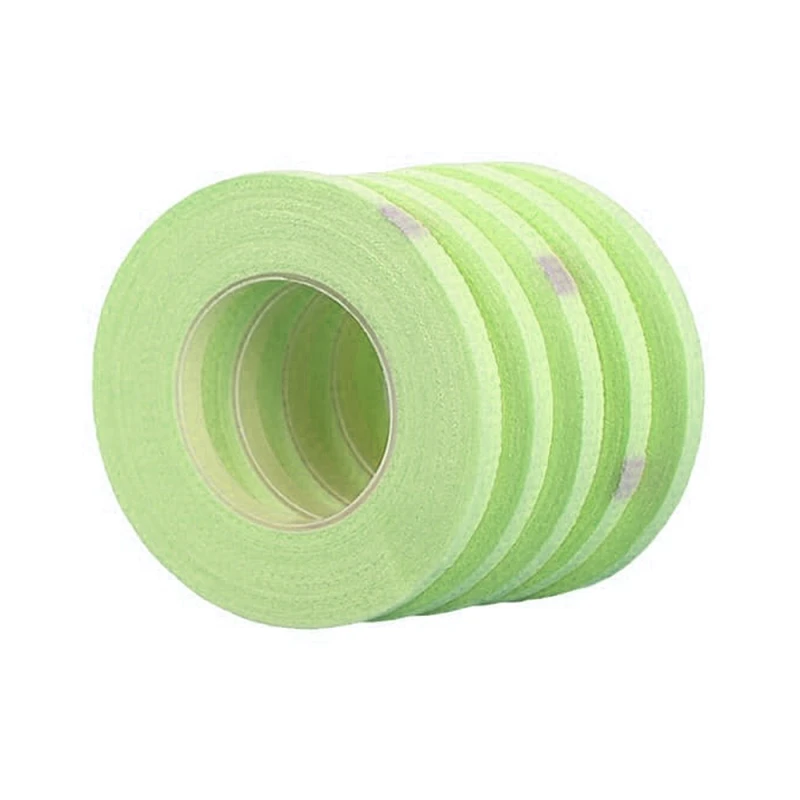 Perforowana taśma papierowa do przedłużania i stylizacji rzęs 4 mm x 9 m_zielona.webp
