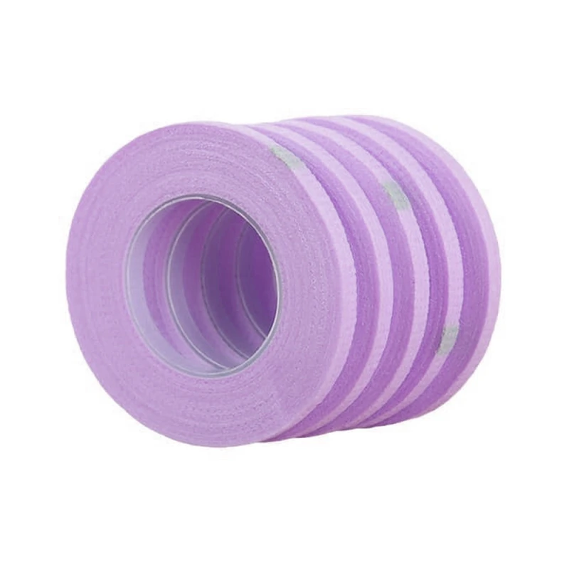 Perforowana taśma papierowa do przedłużania i stylizacji rzęs 4 mm x 9 m_fiolet.webp