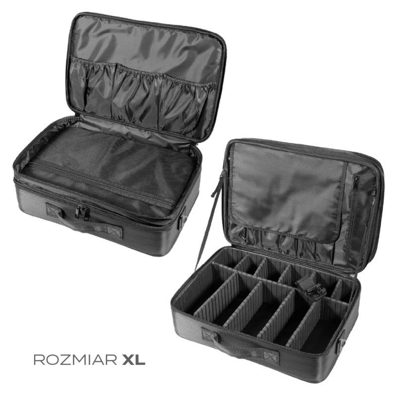 Kosmetyczka modułowa dwuwarstwowa_XL